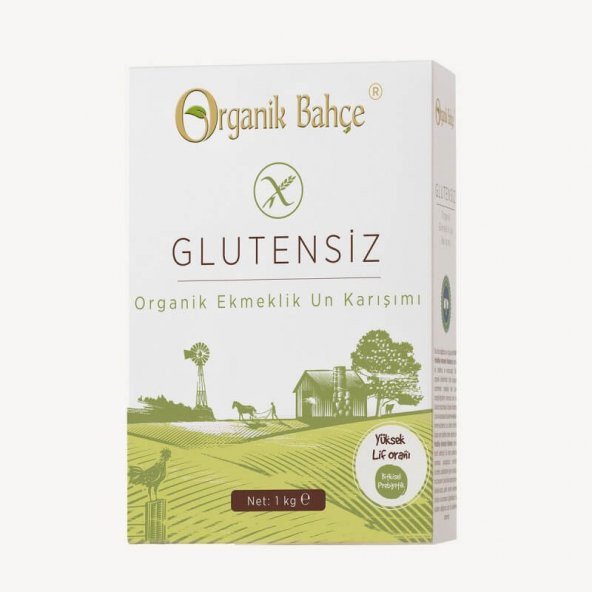 Organik Glutensiz Ekmeklik Un Karışımı - 1kg - Organik Bahçe