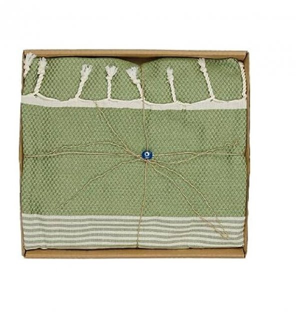 OLAY Peştemal Yeşil 62x132 cm - 5