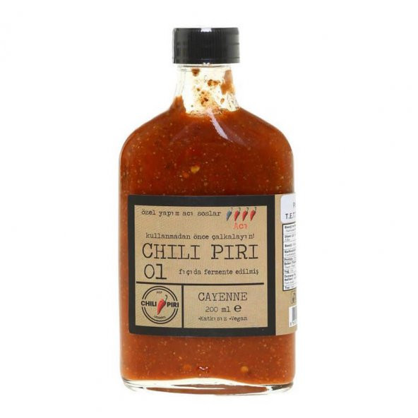 Chili Piri Fermente Acı Sos No01 - 200ml - Hayfene