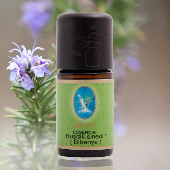Organik Kuşdili - Biberiye Cineol Yağı - 30ml - Nuka