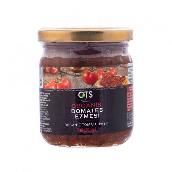 Organik Kuru Domates Ezmesi - 180gr - OTS