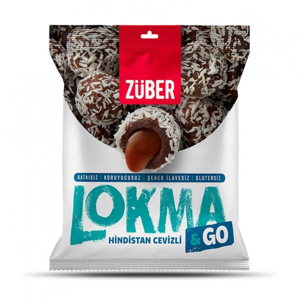 Glutensiz Lokma Go - Hindistan Cevizli - Züber