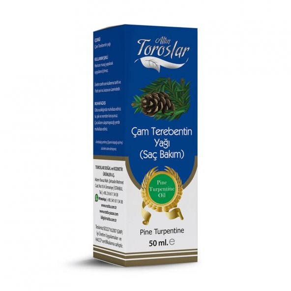 Saf Çam Terebentin Yağı - 50ml - Altın Toroslar