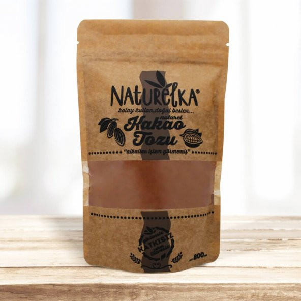 Glutensiz Kakao Tozu - 200gr - Naturelka