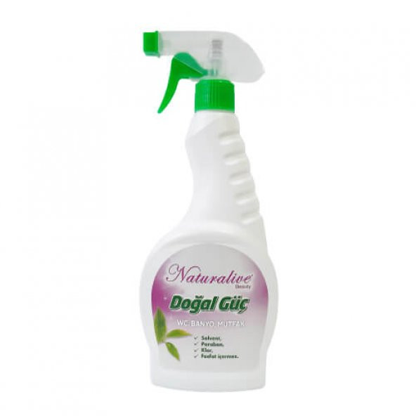 Doğal Doğal Güç Yüzey Temizleyici - 500ml - Naturalive