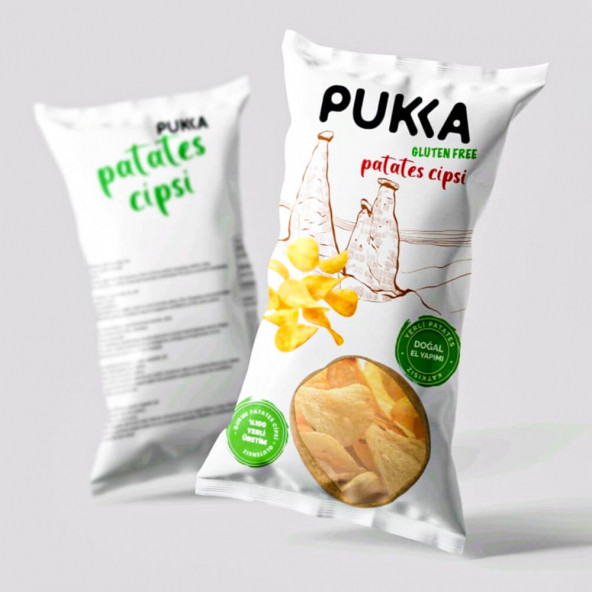 Glutensiz Patates Cipsi - Yerli - Pukka