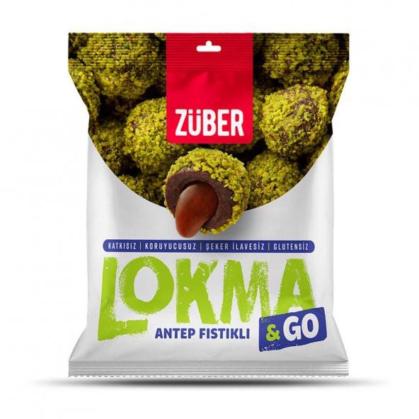 Glutensiz Lokma Go - Antep Fıstıklı - Züber