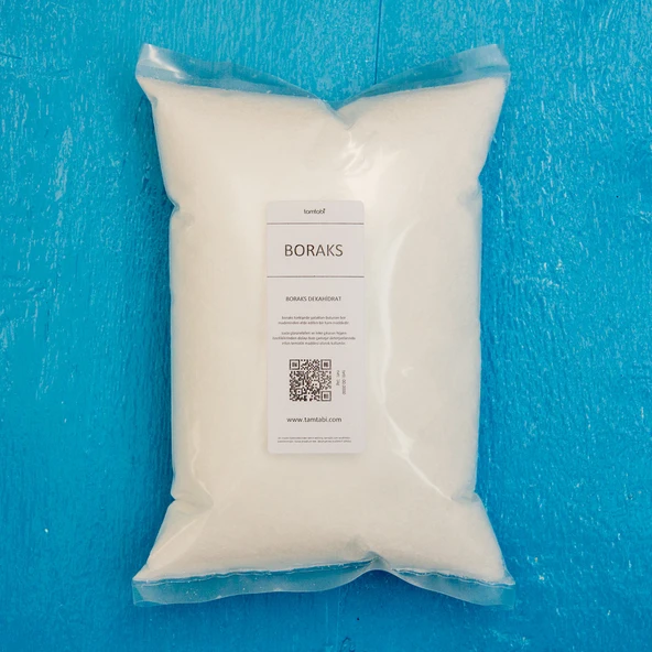 Saf Boraks - 1kg - Boraks Dekahidrat - Tamtabi
