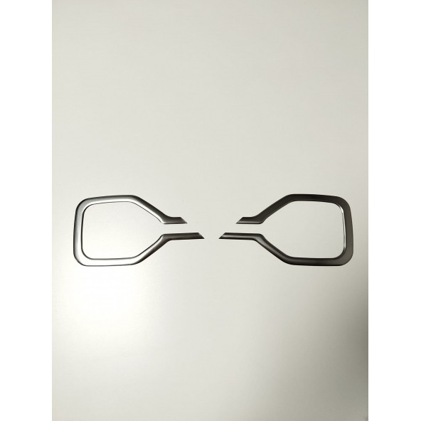 Dacia Sandero Krom Sis Çerçevesi 2 Parça 2020 Paslanmaz Çelik - Resim 3