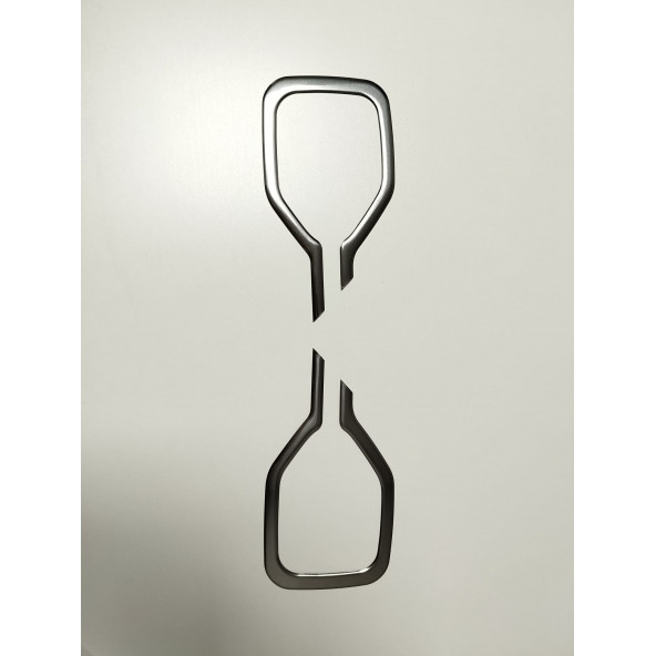 Dacia Sandero Krom Sis Çerçevesi 2 Parça 2020 Paslanmaz Çelik - Resim 4