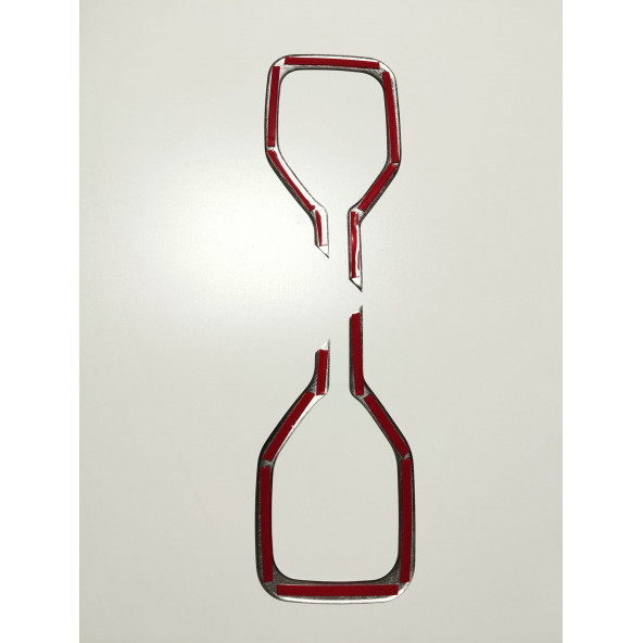 Dacia Sandero Krom Sis Çerçevesi 2 Parça 2020 Paslanmaz Çelik - Resim 6