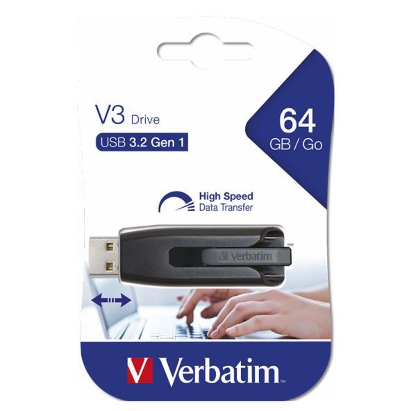 Verbatim 64GB USB 3.2 Store N Go V3 Flash Bellek