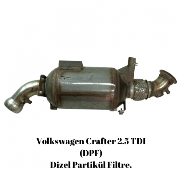 Volkswagen Crafter 2.5 TDI DPF - Dizel Partikül Filtre.