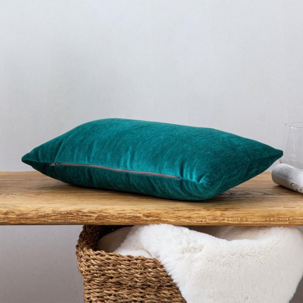 Kırlent Soften Koyu Yeşil Yeşil 50x30 - 5