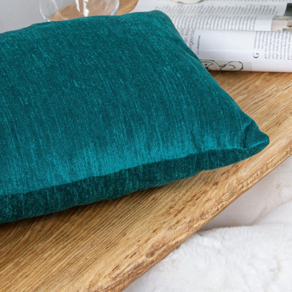 Kırlent Soften Koyu Yeşil Yeşil 50x30 - 6