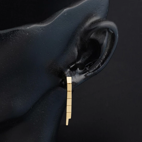 Taşsız Su Yolu Altın Takı Seti - Resim 3