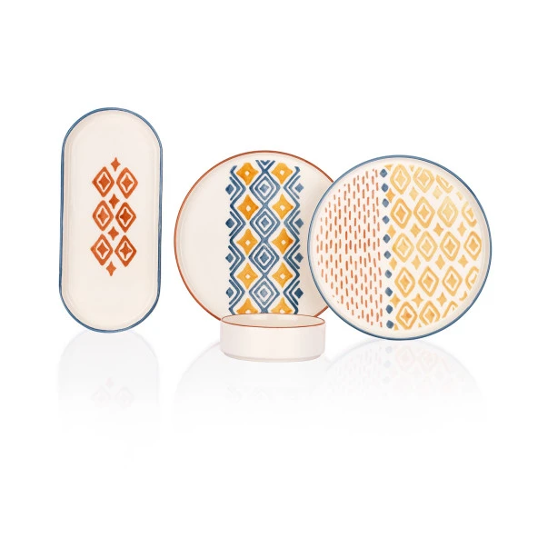 Schafer Sunny 4 Kişilik Kahvaltı Takımı 10 Parça-Turuncu - 5