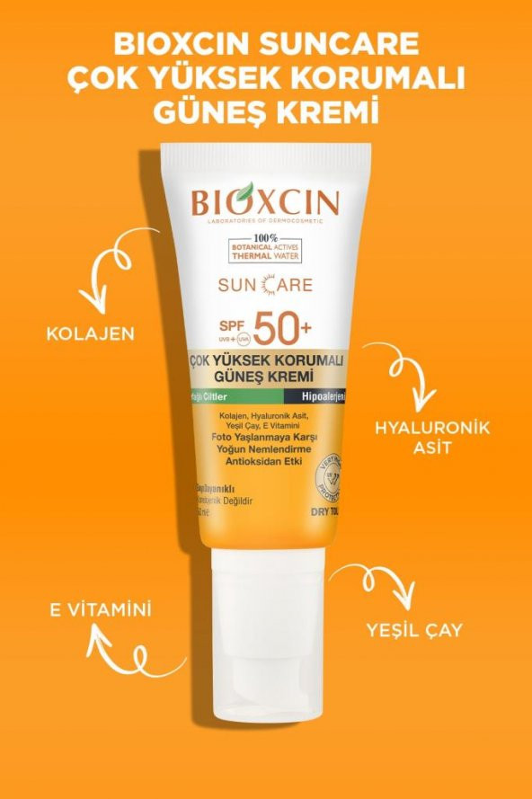 Bioxcin Sun Care Çok Yüksek Korumalı Yağlı Ciltler Için Güneş Kremi Spf 50+ 50ml - 4