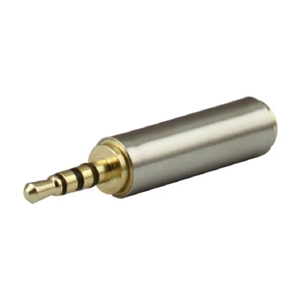 2.5mm (Erkek) to 3.5mm (Dişi) Kulaklık Çevirici Jack Altın Uç