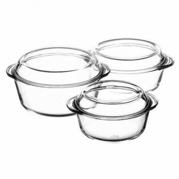 Paşabahçe Çeyiz Borcam Tepsi Tencere Takımı Seti 14'li Set - 5