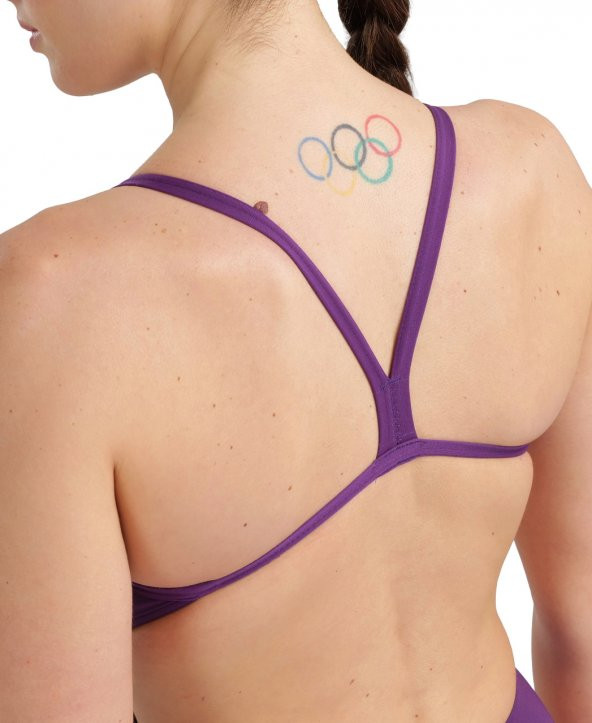ARENA BAYAN YÜZÜCÜ MAYOSU WOMEN'S TEAM SWIMSUIT CHALLENGE SOLID 004766911 YZM UK BEDEN - 4