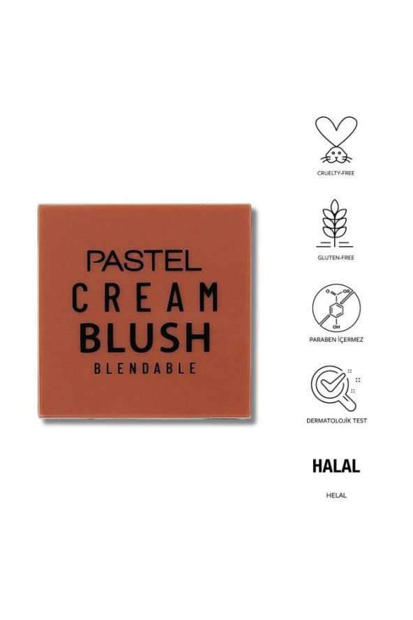 Pastel Cream Blush - Krem Allık 47 Peachy - 3