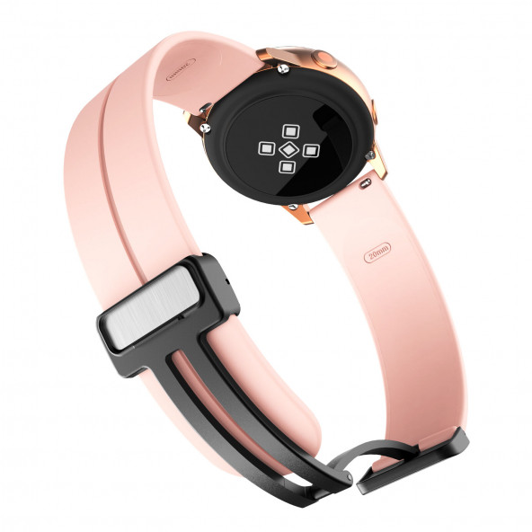 Amazfit BİP-BİPU-BİPS-BİP LİTE-BİPUPRO-BİP3-BİP3PRO Uyumlu Kordon Magnetic Klipsli Premium Kayış - 7