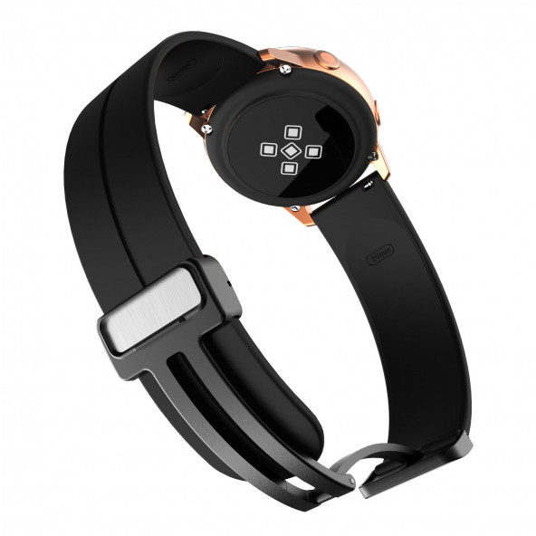 Amazfit BİP-BİPU-BİPS-BİP LİTE-BİPUPRO-BİP3-BİP3PRO Uyumlu Kordon Magnetic Klipsli Premium Kayış - 8