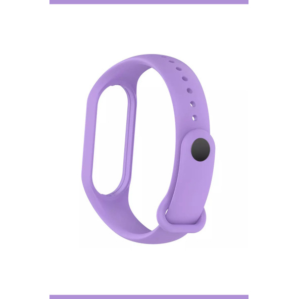 Mi Band 5 - 6 - 7 Akıllı Bileklik Uyumlu Kordon Yüksek Kaliteli Silikon Kayış - 5