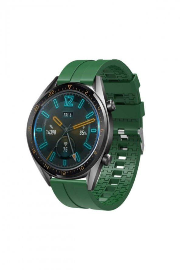 Honor Watch Gs Pro Uyumlu Akıllı Saat Ile Uyumlu Kaliteli Tokalı Silikon Kordon Kayış - 3