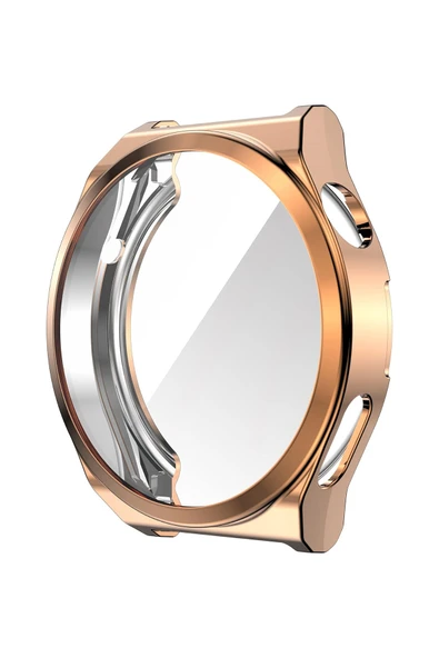 Huawei Watch Gt3 Pro 46mm Uyumlu Kasa Ve Ekran Koruyucu 360 Tam Koruma Silikon Kılıf - 2