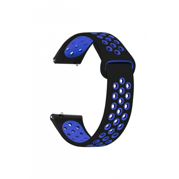 Amazfit Gtr3 Ve Gtr3 Pro Uyumlu Yumuşak Dokulu Nike Style Delikli Desenli Silikon Kordon Kayış - 10