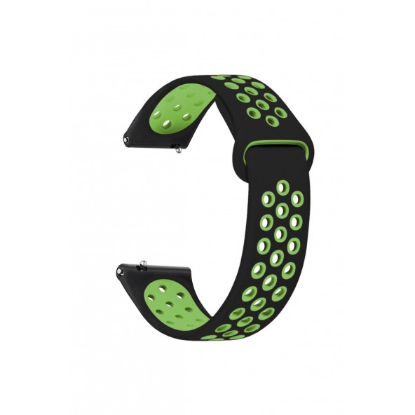 Honor Magic Watch 2 46mm Uyumlu Yumuşak Dokulu Nike Style Delikli Desenli Silikon Kordon Kayış - 4