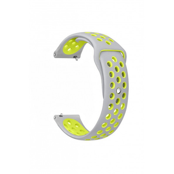 Amazfit Gtr 47mm Uyumlu Yumuşak Dokulu Nike Style Delikli Desenli Silikon Kordon Kayış - 4