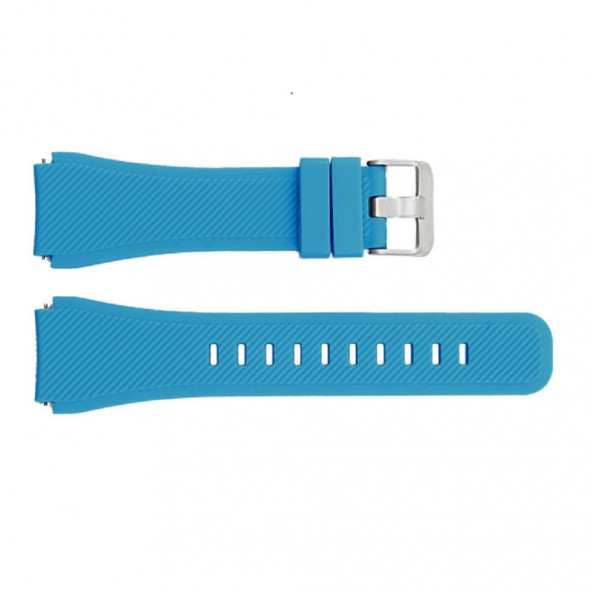Amazfit Gtr 47mm Akıllı Saat Uyumlu Tırtık Desenli Silikon Kordon Kayış - 2