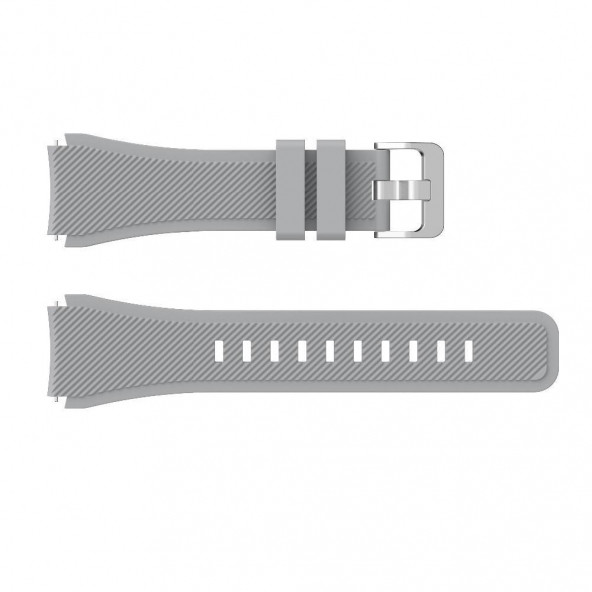 Amazfit Gtr 47mm Akıllı Saat Uyumlu Tırtık Desenli Silikon Kordon Kayış - 6