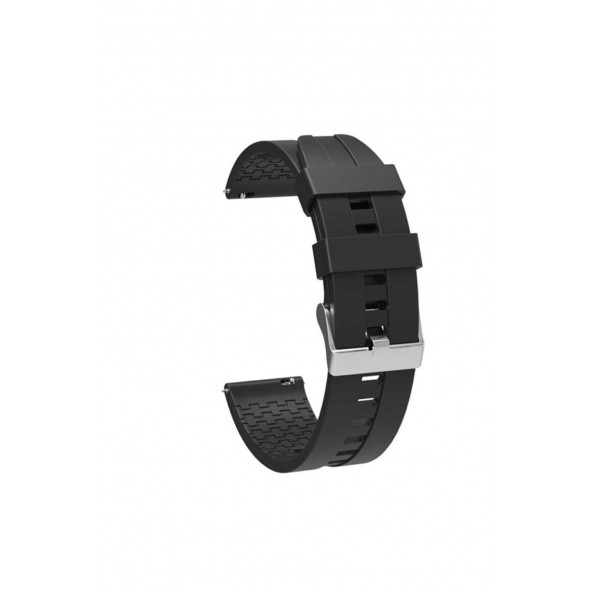 Amazfit Pace 2 Stratos Akıllı Saat Ile Uyumlu Kaliteli Tokalı Yeşil Silikon Kordon Kayış - 7
