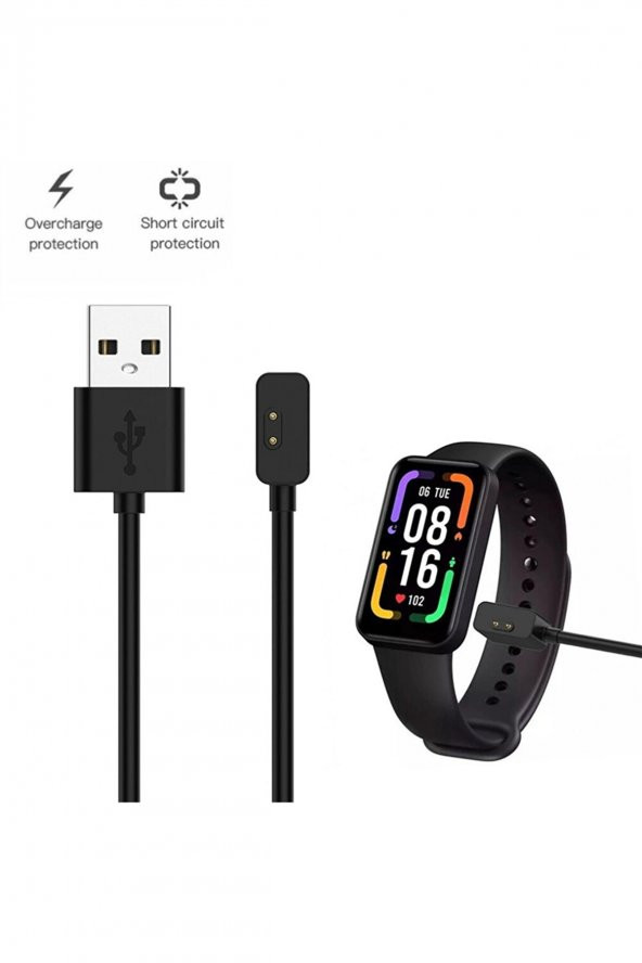 Xiaomi Redmi Watch 2 Lite Akıllı Saat Uyumlu Manyetik Usb Şarj Kablosu - 3