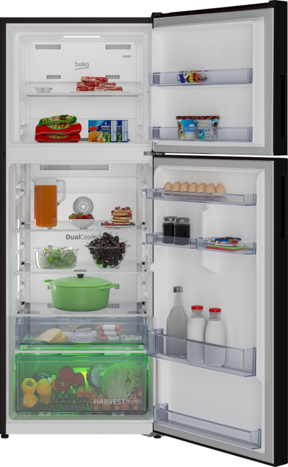 Beko 966375 ES Çift Kapılı No Frost Siyah Buzdolabı - 3