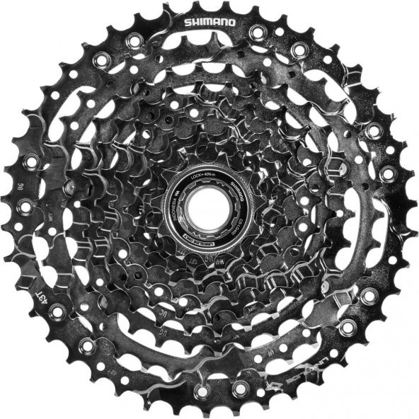 Shimano CS-LG400-10 Vites Uyumlu Bisiklet Rublesi 11-48T - 3