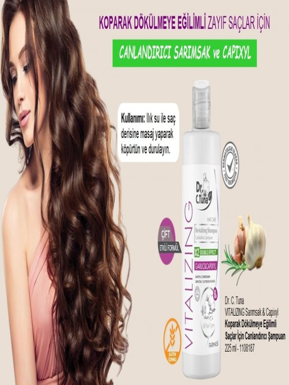 Farmasi Sarımsaklı Şampuan 225ml - 3