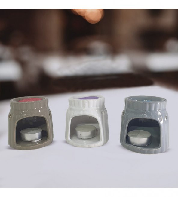 Kokulu Özel Mumlu Buhurdanlık HK2619 - 7