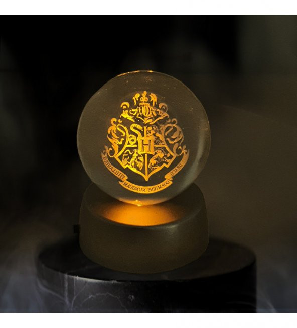 Hogwarts Harry Potter Işıklı Kristal Küre HK2714 - Resim 2