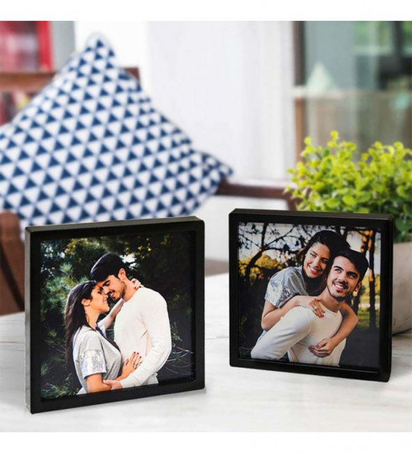 Yapışkanlı Sök Tak Pola Çerçeveler 12x12cm - 5'li Paket FOTO BASKI HEDİYELİ HK2713 - 5