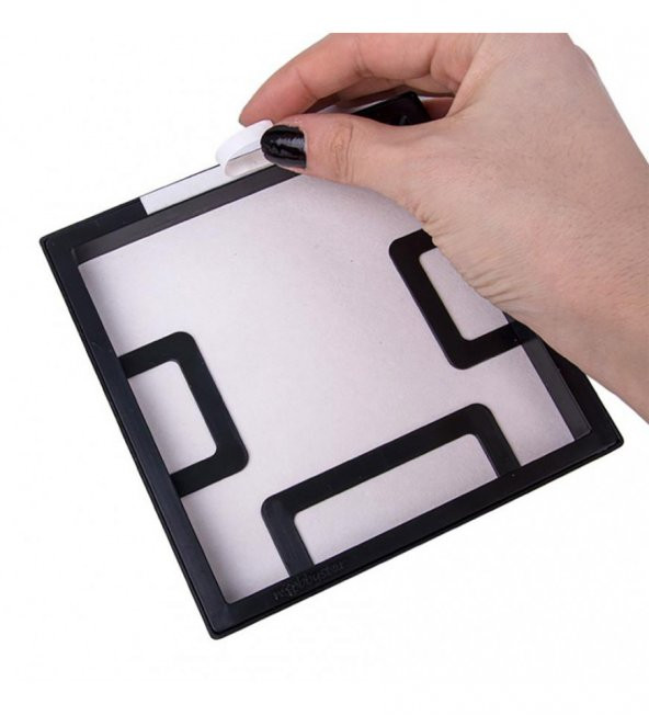 Yapışkanlı Sök Tak Pola Çerçeveler 12x12cm - 5'li Paket FOTO BASKI HEDİYELİ HK2713 - 7