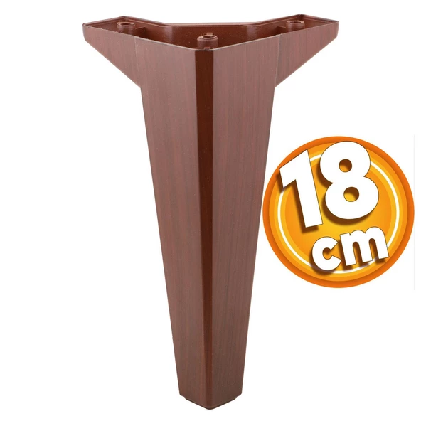Sedir Lüks Mobilya Kanepe Tv Ünitesi Koltuk Konsol Ayağı 18 Cm Ahşap Desenli Ayakları 4 Adet - 2