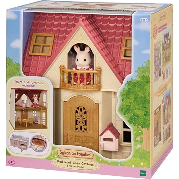 Sylvanian Families Kırmızı Çatılı Başlangıç Evi 5567