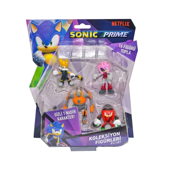 Sonic 5'li Figür Model - PMI/SON2040
