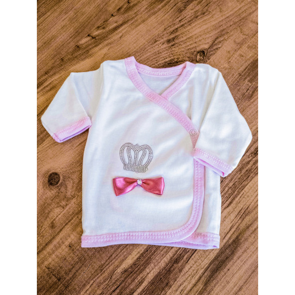 Hastane Çıkışı Kız Bebek Yeni Doğan Bebek Giyim Seti Doğum Hediyesi 10 Parça Bebek Tulum - 4