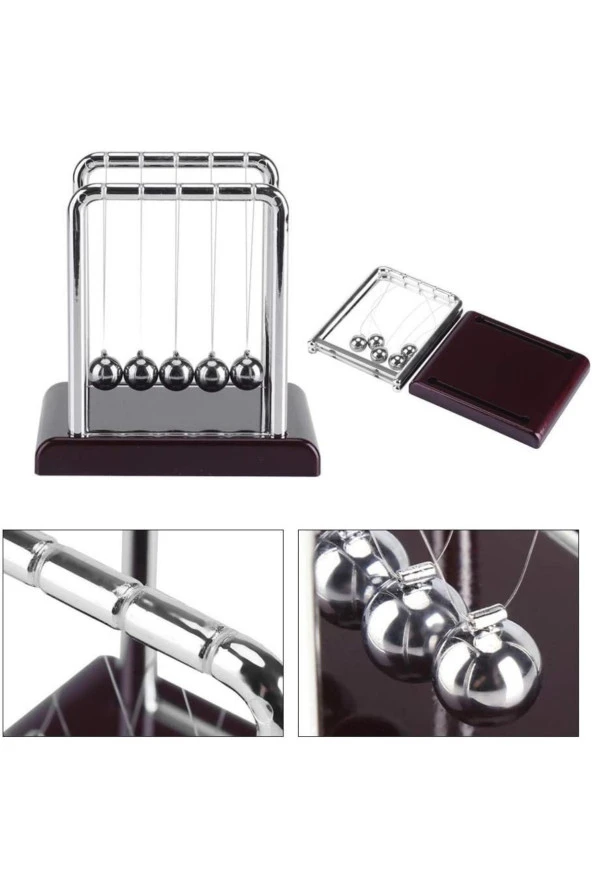 Newton Beşiği Denge Balans Topları 13 cm - 8